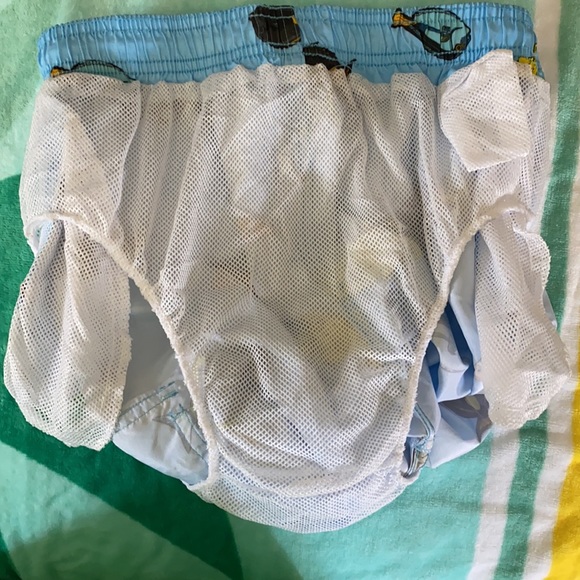 🐠🐡🐟UZZI Activewear SizeL Swim Trunks NWT 🐡🐠🐟 - Picture 10 of 10